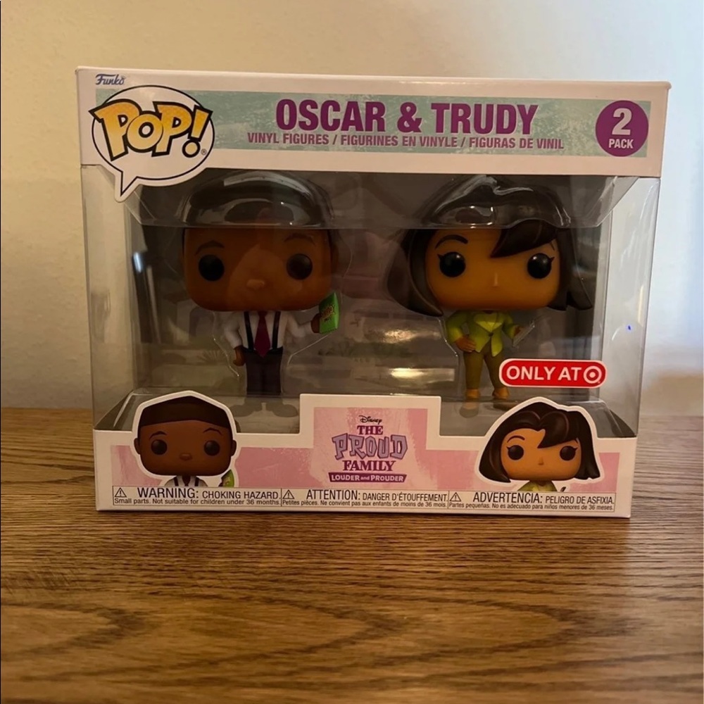 Funko Pop the Proud Family Oscar and Trudy